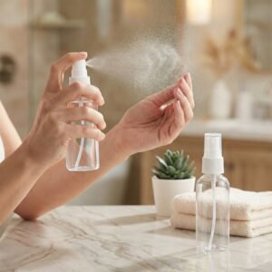 Travel Cosmetic Bottle Set – 5-in-1 Refillable Toiletry Containers
