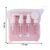 Travel Cosmetic Bottle Set – 5-in-1 Refillable Toiletry Containers