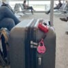 3 Digit Combination Helmet Cable Lock with Coiled Wire for Travel Safety (1 Pc)