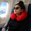 3 in 1 Travel Neck Pillow with Sleep Eye Mask and Ear Plugs (1 Set)