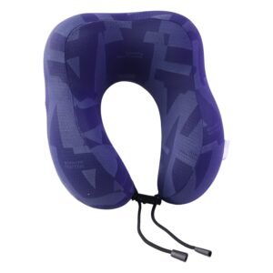 U-Shaped Travel Neck Pillow, Memory Foam Support Pillow with Adjustable Toggle (1 Pc)