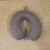 TravelNeckPillow01-live_dd06f0b5-e42e-448b-a583-1831dbf20526.jpg U Shaped Soft Travel Neck Pillow Grey Melange Head Neck Support (1 Pc)