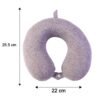 TravelNeckPillow01-size_f70bea7d-cf8e-47f9-a1c3-d06fdc47be5d.jpg U Shaped Soft Travel Neck Pillow Grey Melange Head Neck Support (1 Pc)