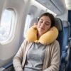 U-Shaped Travel Neck Pillow, Cute Capybara Soft Plush Pillow for Kids (1 Pc)
