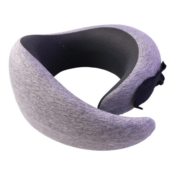 Soft Travel Neck Pillow, Memory Foam U-Shaped Support Pillow for Flights (1 Pc)