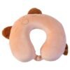 U-Shaped Travel Neck Pillow, Cute Cat Soft Plush Pillow with Ears (1 Pc)