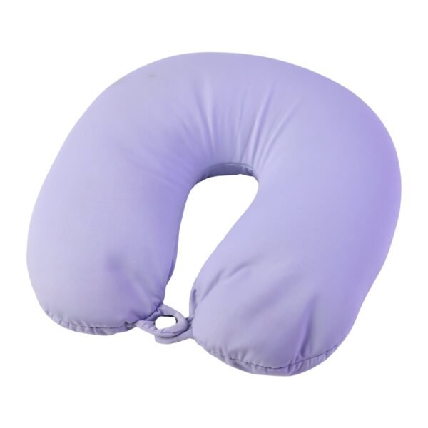 U-Shaped Travel Neck Pillow, Soft Comfortable Support Pillow with Snap Button (1 Pc)