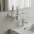 Wall-Mounted Bathroom Organizer – 4-in-1 Space Saver