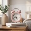 Mini Twin Bell Analog Alarm Clock Vintage Table Desk Loud Ringer (1 Pc)