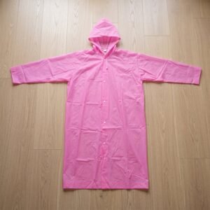 EVA Hooded Long Rain Coat – Monsoon Wear for Men & Women