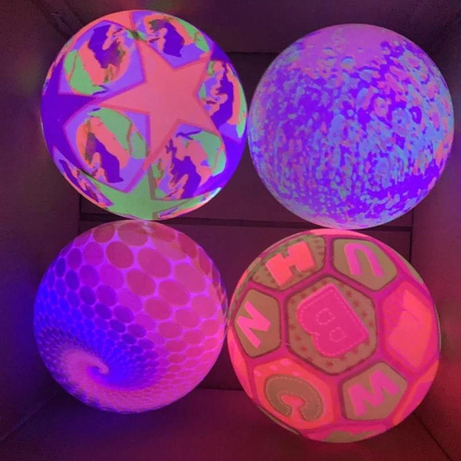 Bouncy LED Ball – Fun Stress Relief Toy for Kids | Play & Move