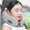 U-Shaped Electric Neck Massage Pillow – Cordless & Rechargeable