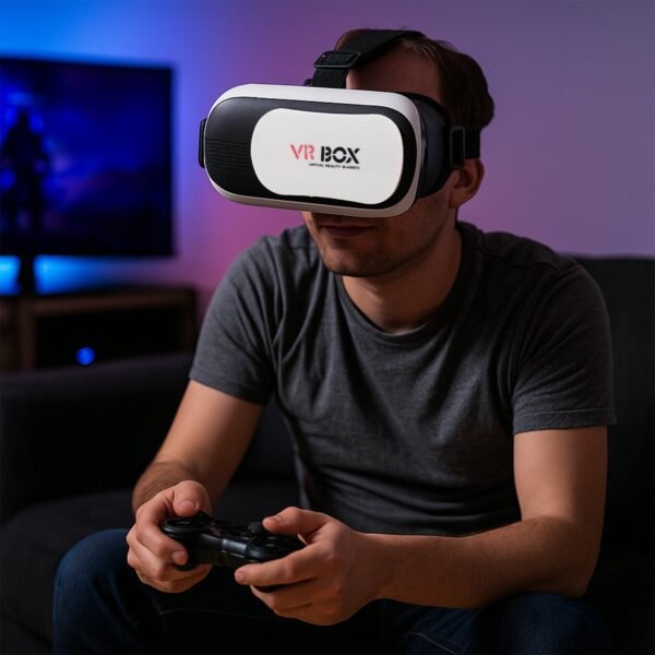 VR BOX Virtual Reality 3D Glasses Headset – Immersive Smartphone VR