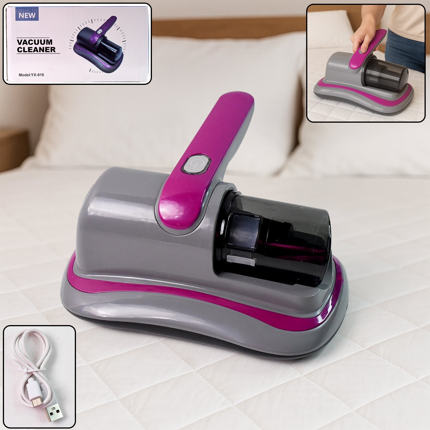 Low Noise Handheld Vacuum Cleaner – Powerful, Cordless | Storenzo