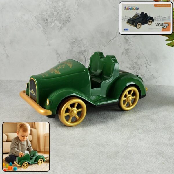 Vintage Car Toy – Friction-Powered Classic Push-and-Go Vehicle