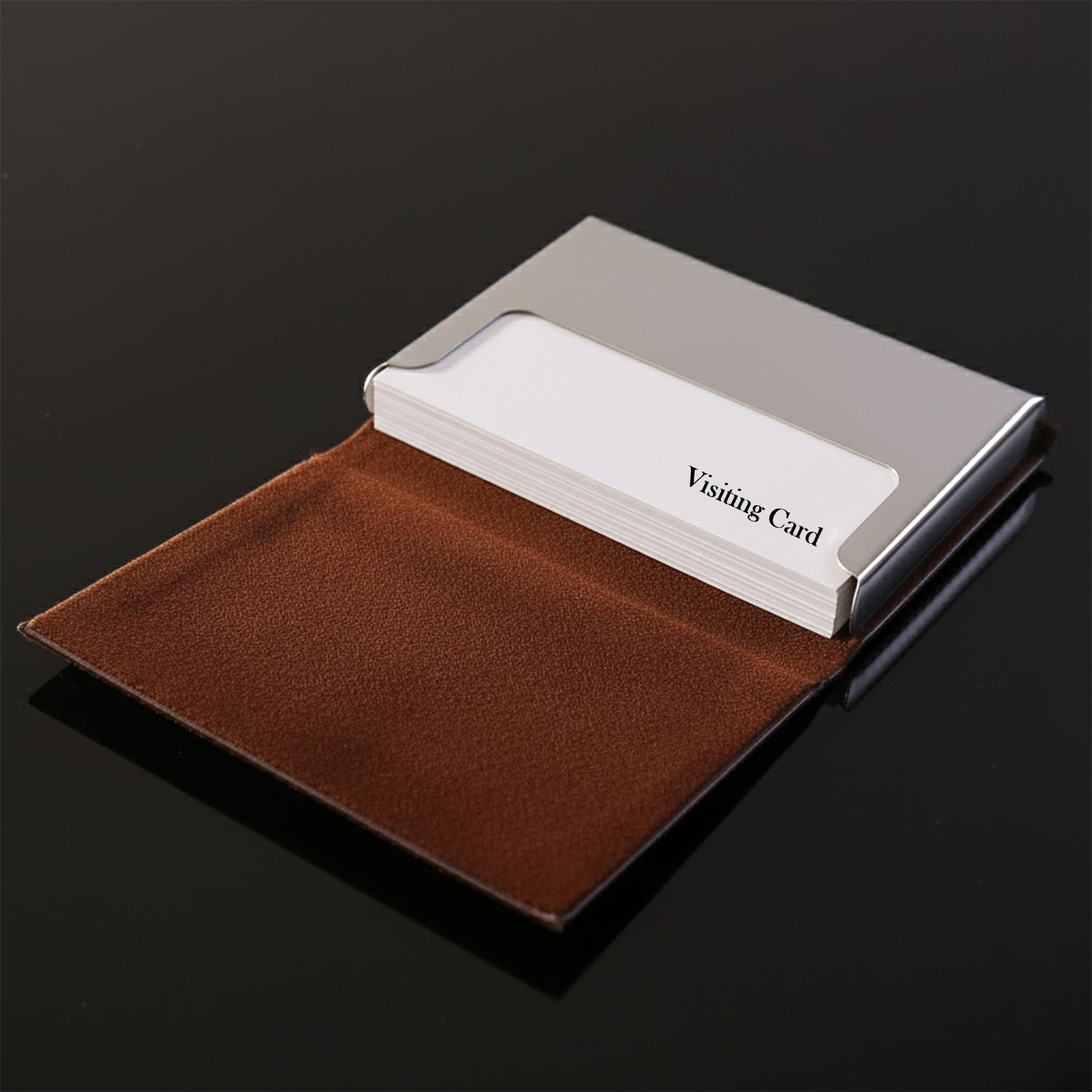 Premium Executive Business Card Holder – Magnetic Secure Closure