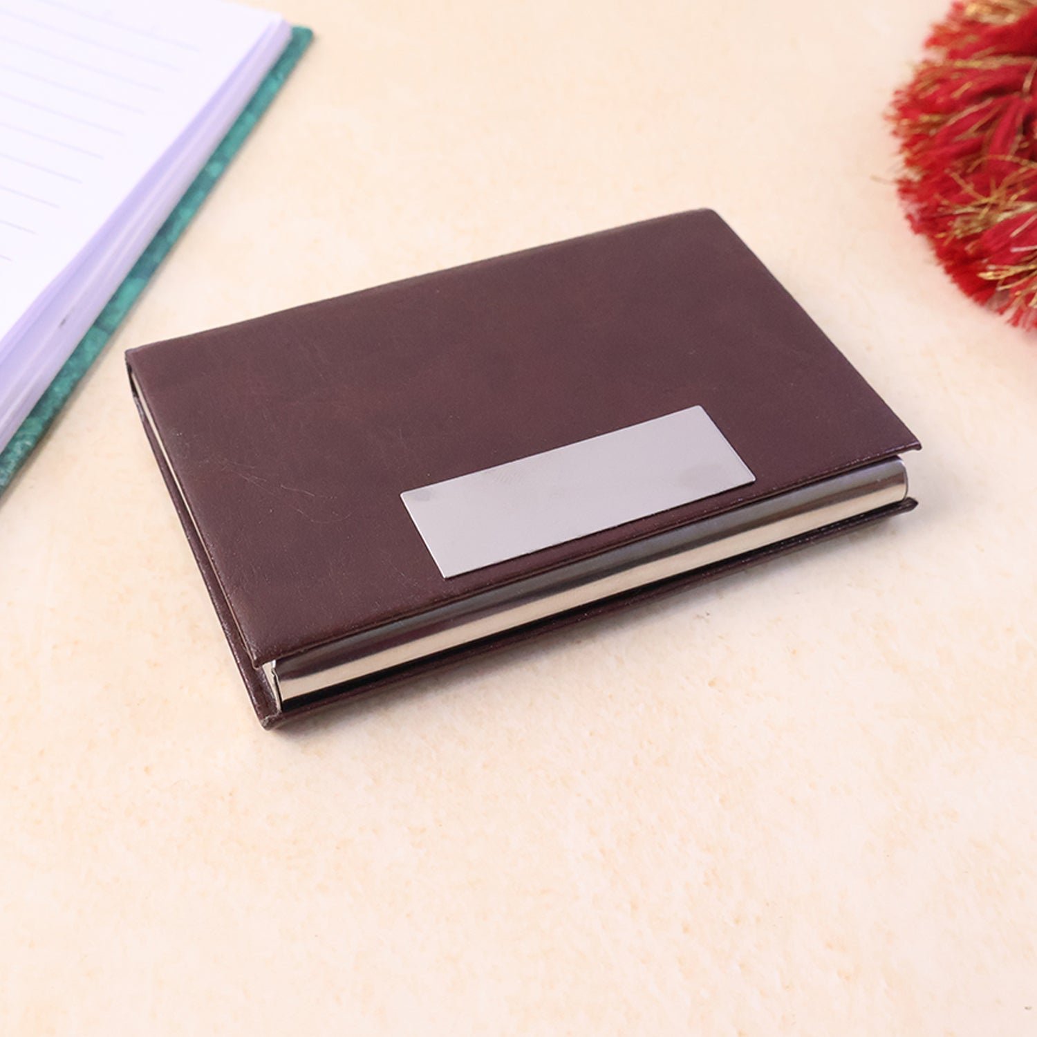 Premium Executive Business Card Holder – Magnetic Secure Closure