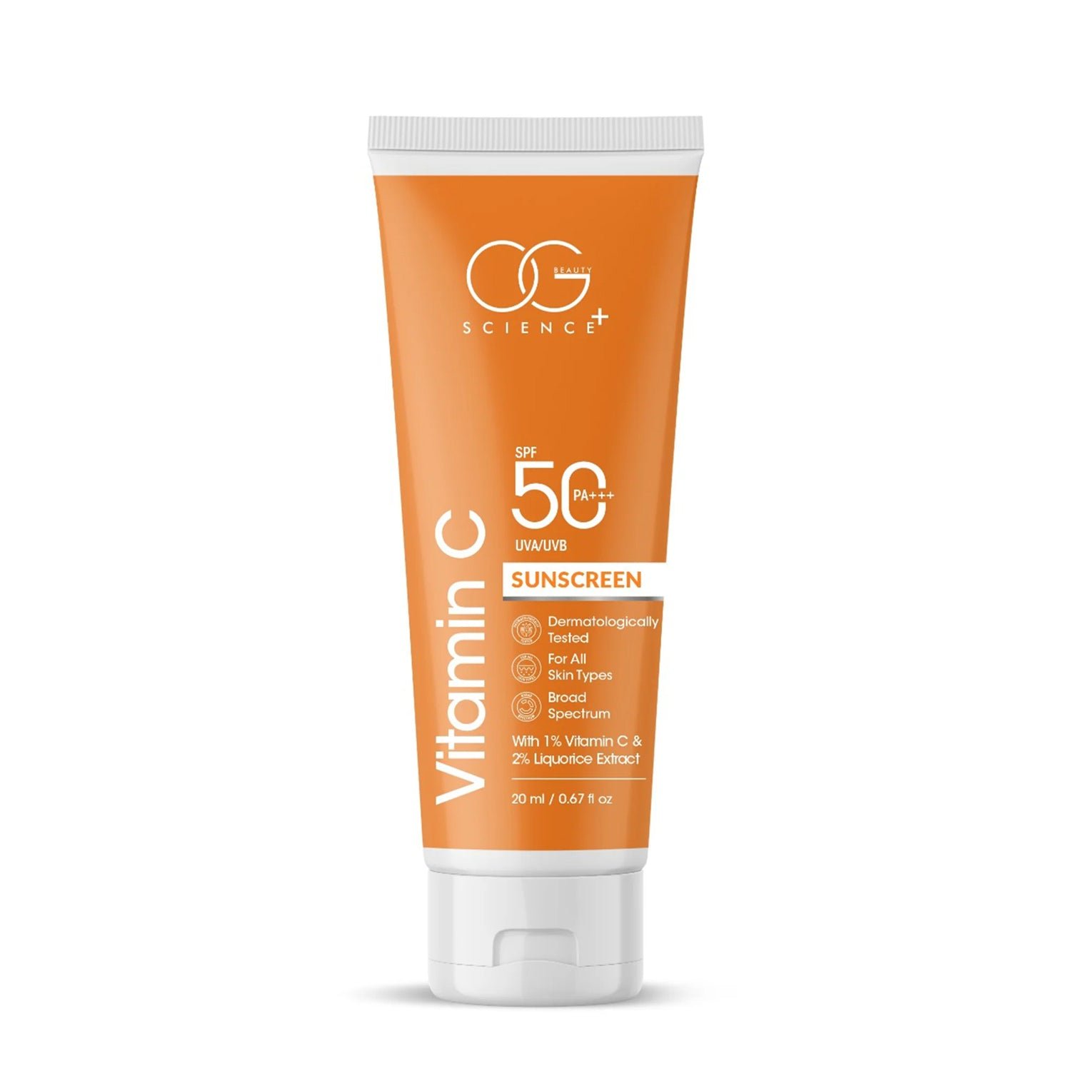 Vitamin-C-Sunscreen-08 Vitamin C Sunscreen SPF 50 PA+++ – Brightening Broad-Spectrum Protection
