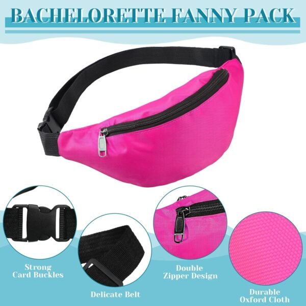 Adjustable Travel Waist Bag – Secure Zipper & Lightweight Design