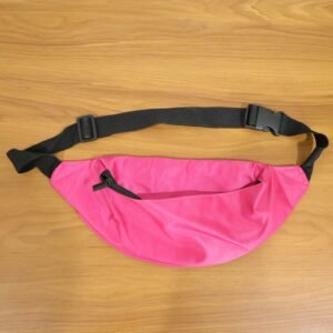 Adjustable Travel Waist Bag – Secure Zipper & Lightweight Design