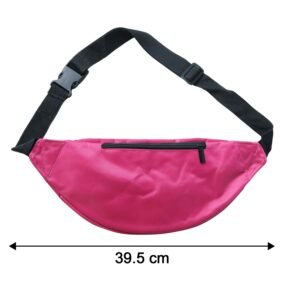 Adjustable Travel Waist Bag – Secure Zipper & Lightweight Design