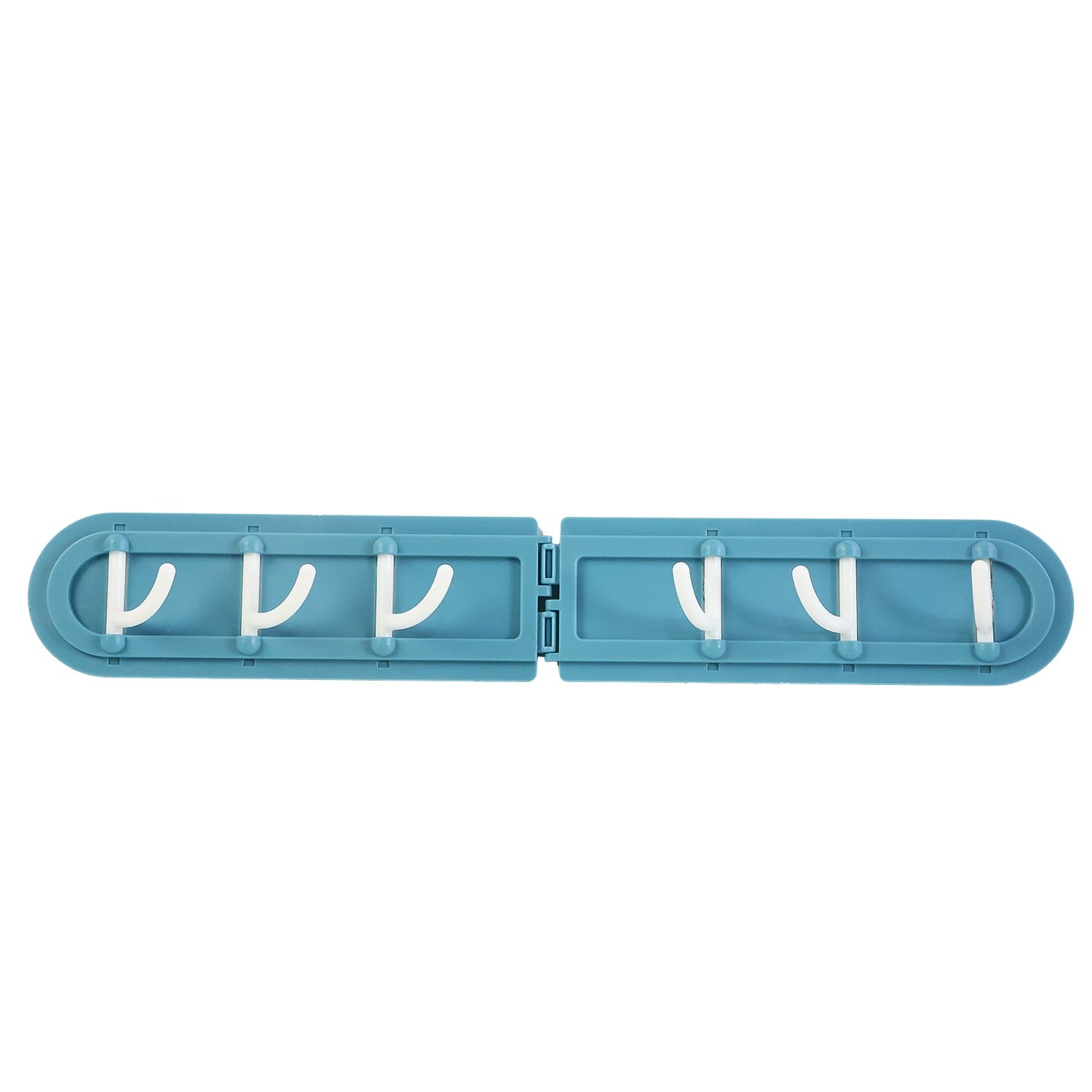 Foldable Rotating Wall-Mounted Hook Rack – Space-Saving Organizer