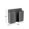 Wall-Mounted Mobile & Remote Holder – Space-Saving Organizer