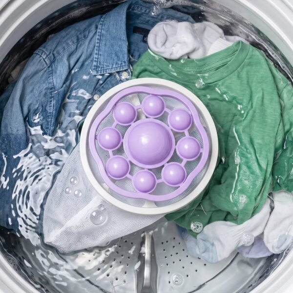 Washing Machine Floating Hair Catcher Filter Mesh Bag for Laundry (1 Pc)