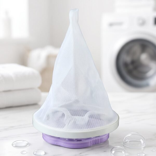 Washing Machine Floating Hair Catcher Filter Mesh Bag for Laundry (1 Pc)