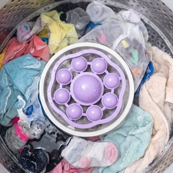 Washing Machine Floating Hair Catcher Filter Mesh Bag for Laundry (1 Pc)