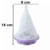 Washing Machine Floating Hair Catcher Filter Mesh Bag for Laundry (1 Pc)