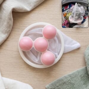 Washing Machine Floating Hair Lint Catcher – Reusable Mesh Filter Balls for Clean Laundry