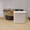 Kitchen Dustbin with Lid – Compact 25x22 cm for Small Spaces