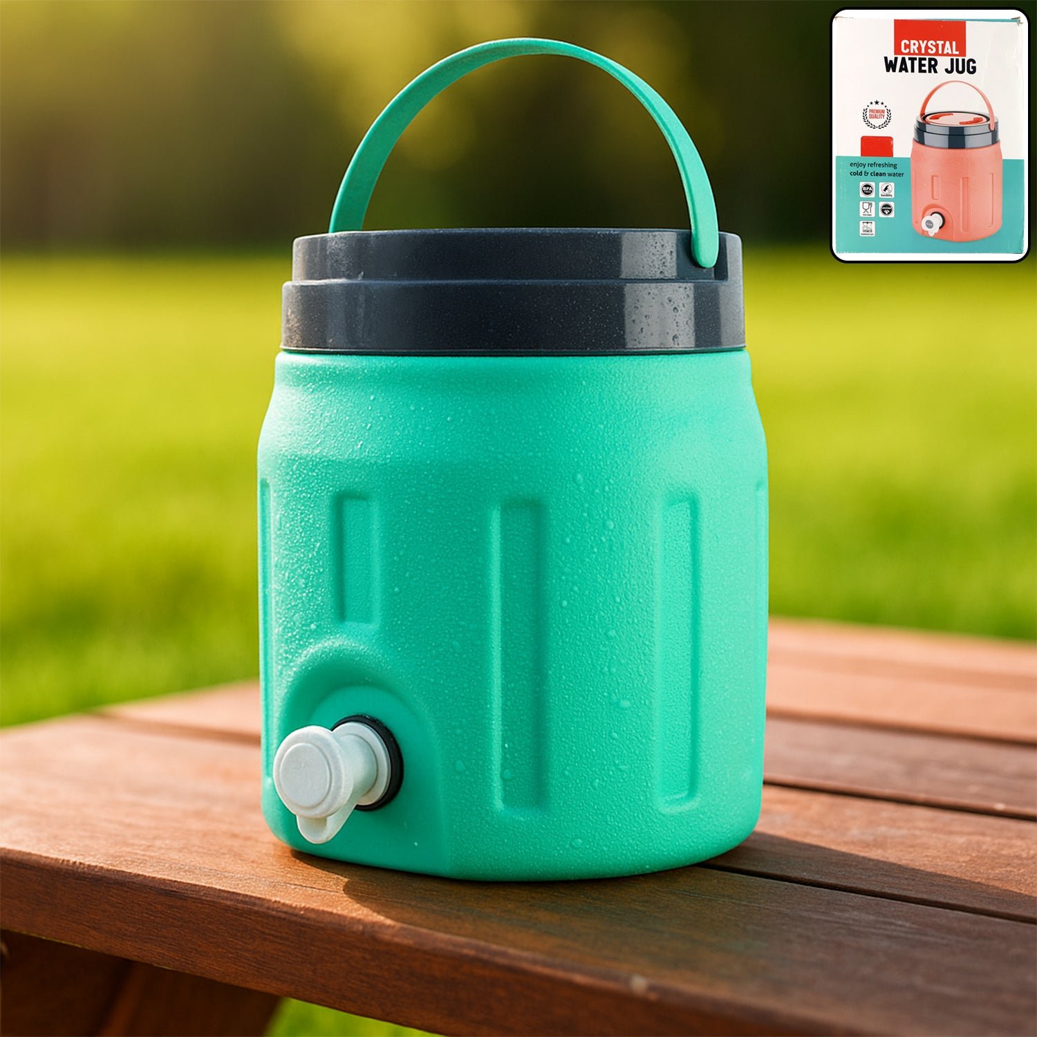 Insulated Water Jug 4L – Keeps Water Refreshingly Cool