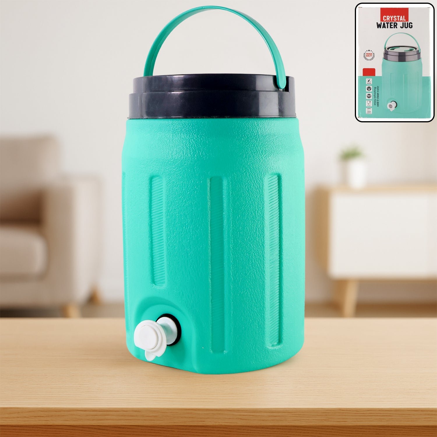 Insulated Water Jug 5.5L – Keeps Water Cool & Fresh