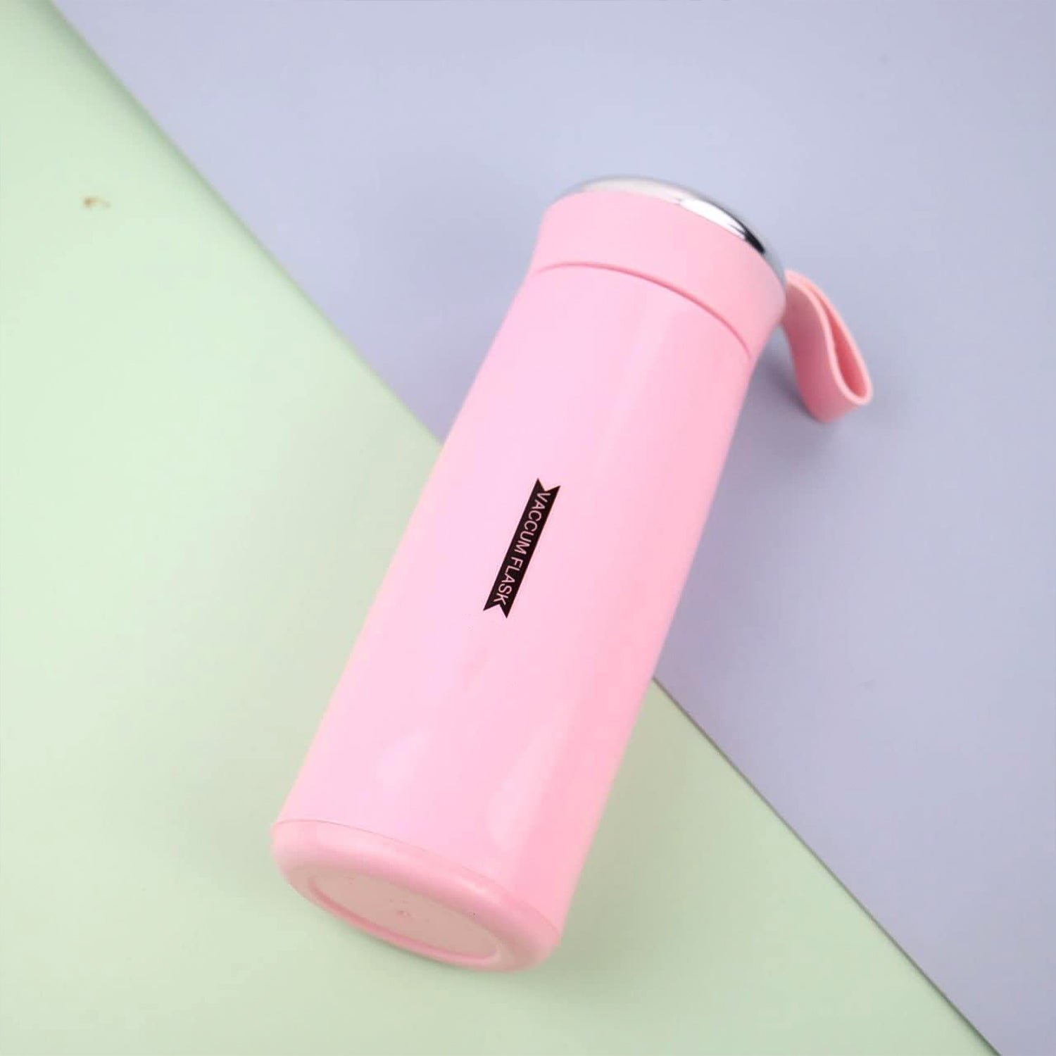 Water-bottle-04 400ml Pink Glass Water Bottle – Leakproof & BPA-Free