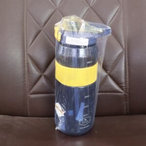 Sports Water Bottle 1400ml – Leakproof Flip Lock Lid with Straw