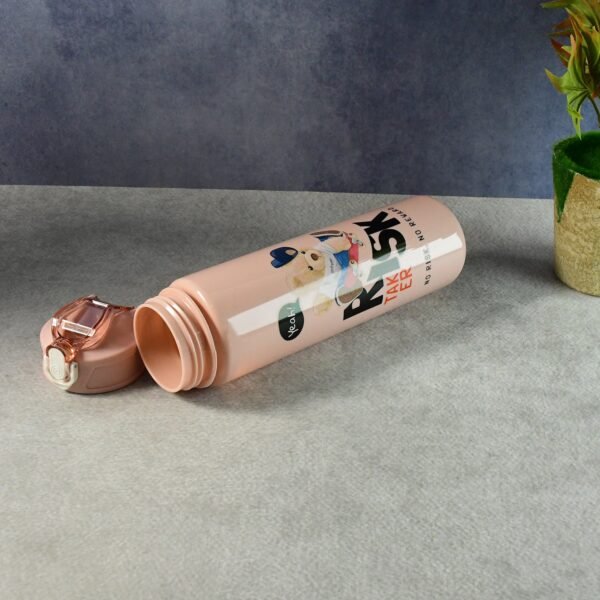 Cartoon Printed Water Bottle Set – Leakproof Multi-Size Trio