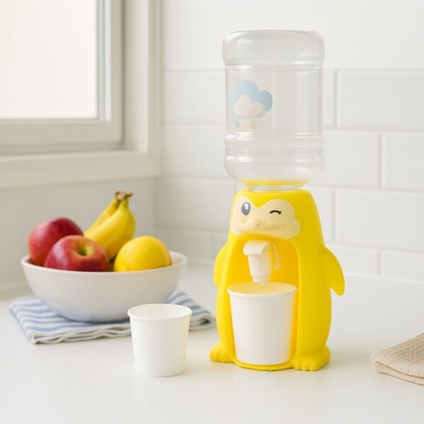 Kids Water Dispenser Toy – Manual Tap with Refillable Bottle