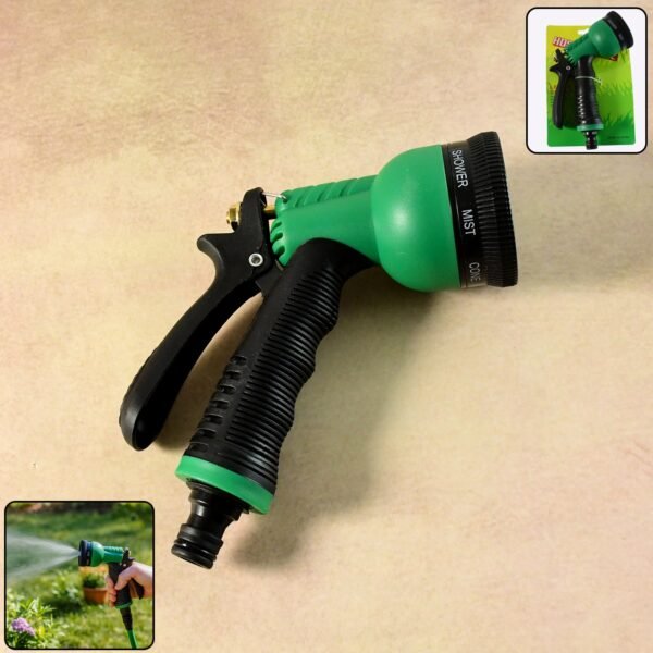 Garden Hose Spray Nozzle – Multi-Pattern Trigger Watering Gun
