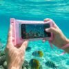 Waterproof Mobile Pouch – Transparent Phone Cover with Lock