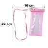 Waterproof Mobile Pouch – Transparent Phone Cover with Lock
