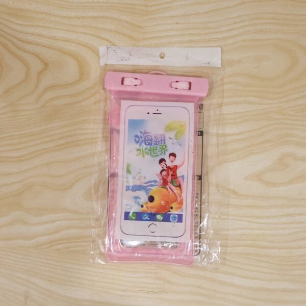Waterproof Mobile Pouch – Transparent Phone Cover with Lock