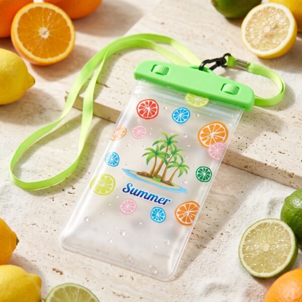Waterproof Mobile Pouch – Transparent Phone Cover with Neck Strap