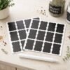 Waterproof-Stickers-for-Kitchen_2_-5 Fancy Shape Chalkboard Sticker Labels with Marker Pen, Jar Labels (1 Set)