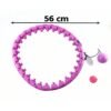 Smart Fitness Hula Hoop with Weighted Ball Detachable Waist Exerciser (1 Pc)