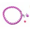 Smart Fitness Hula Hoop with Weighted Ball Detachable Waist Exerciser (1 Pc)