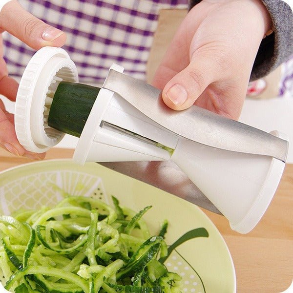 Vegetable Spiral Slicer – Dual Blade for Zoodles | Indo Glow