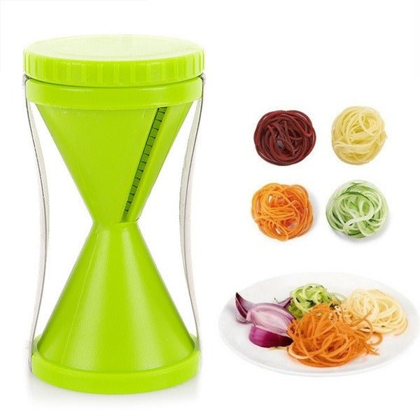 Vegetable Spiral Slicer – Dual Blade for Zoodles | Indo Glow