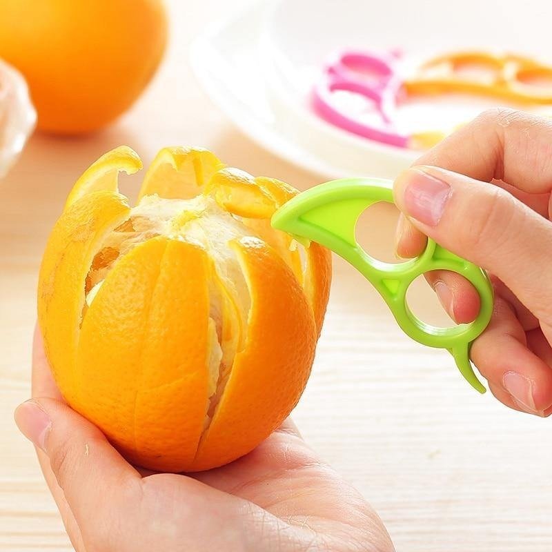 Snail Orange Peeler – Easy Ring Design for Mess-Free Citrus | Quickslice